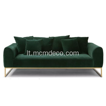 Komplektai „Balsam Green“ audinio sofa